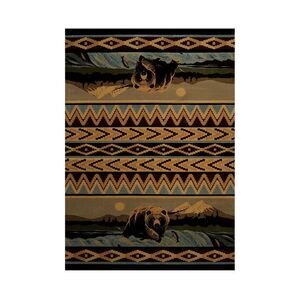 United Weavers Bear Falls Lodge Style Carpet Runner 31 X 88 Inches